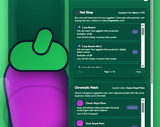 Eggplant Clicker