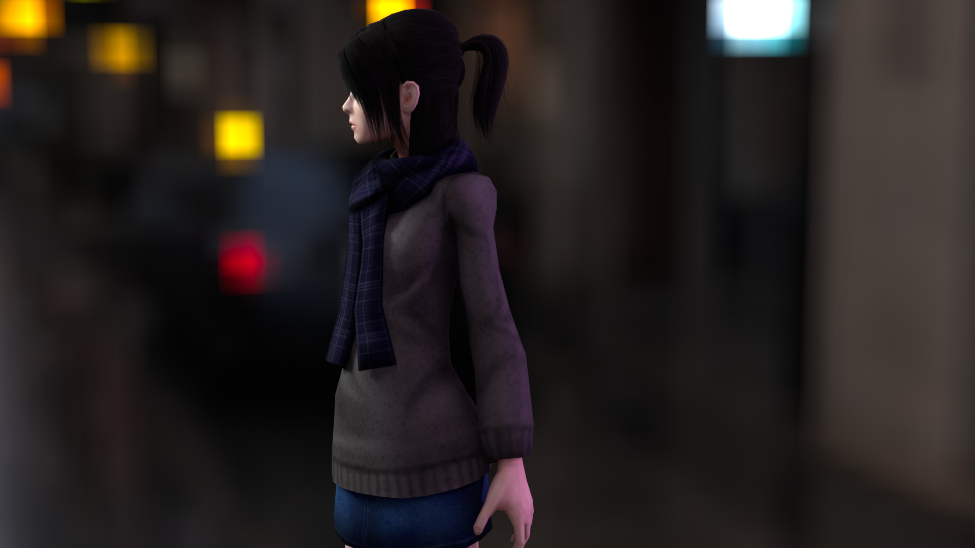 Ps2 Style Character Asian Girl | PS2 style character by McPato