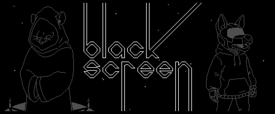 black screen