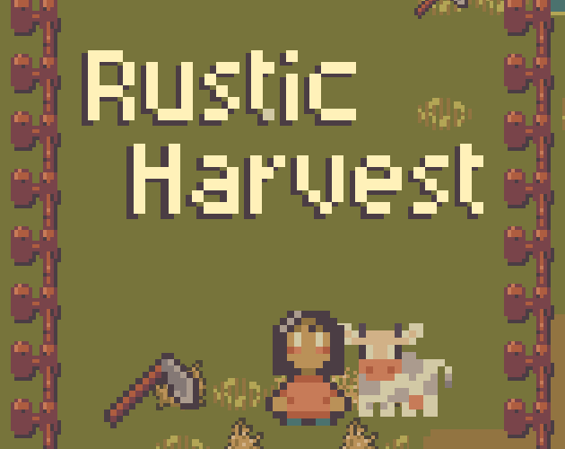 Rustic Harvest RETRO Tileset