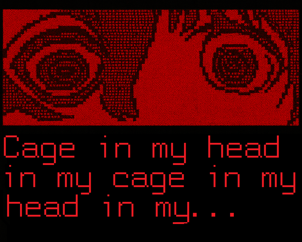 Cover image for Cage in my head in my cage in my head in my cage