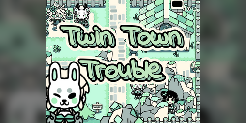 Cover image for Twin Town Trouble
