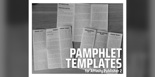 Cover image for Pamphlet Templates | Publisher 2 Print-At-Home