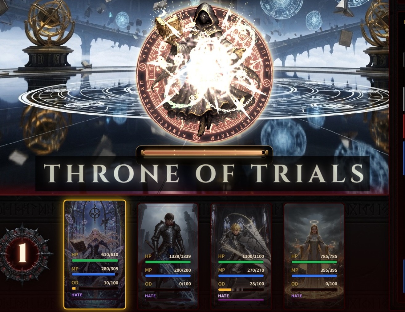 Throne of Trials : 試練の玉座 — Turn Based Boss Rush RPG