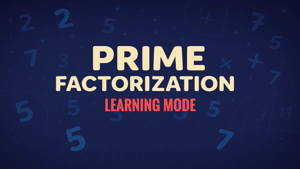 PrimeTest學習模式