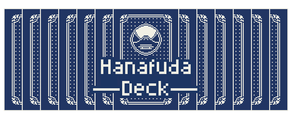 Hanafuda Deck - Pixel Art
