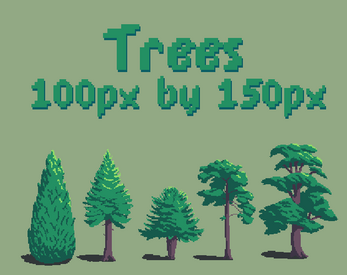 Trees 100px by 150px by ray_d_ash