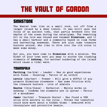 Cover image for The Vault of Gordon