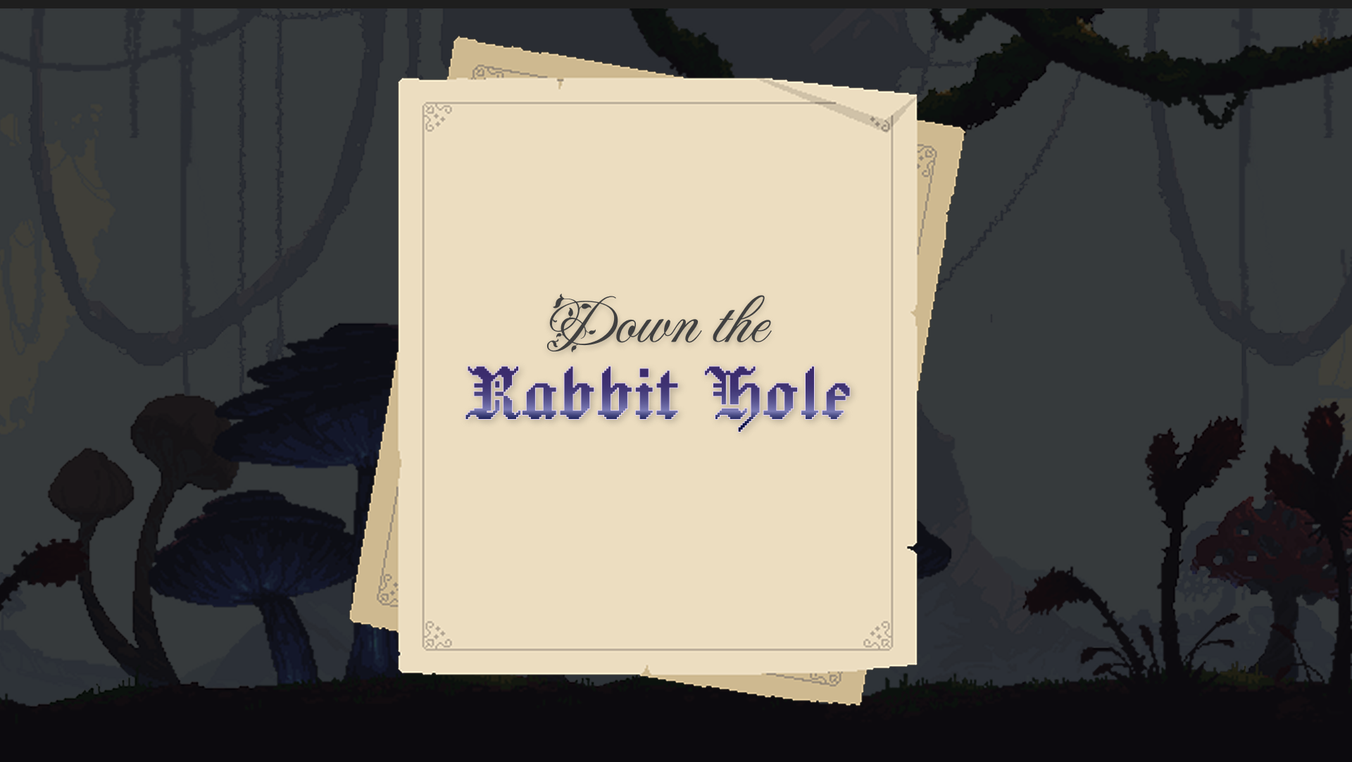 Cover image for Down the Rabbit Hole