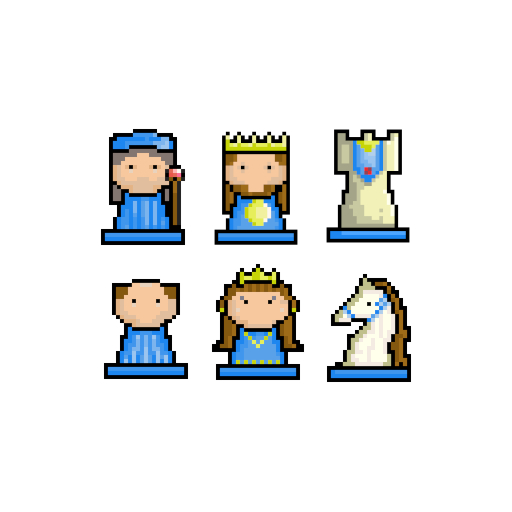 Humans chess set