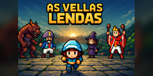 Cover image for AS VELLAS LENDAS