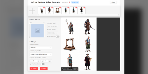 Cover image for Texture Atlas Generator Web App