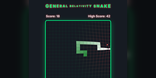 Cover image for General Relativity Snake