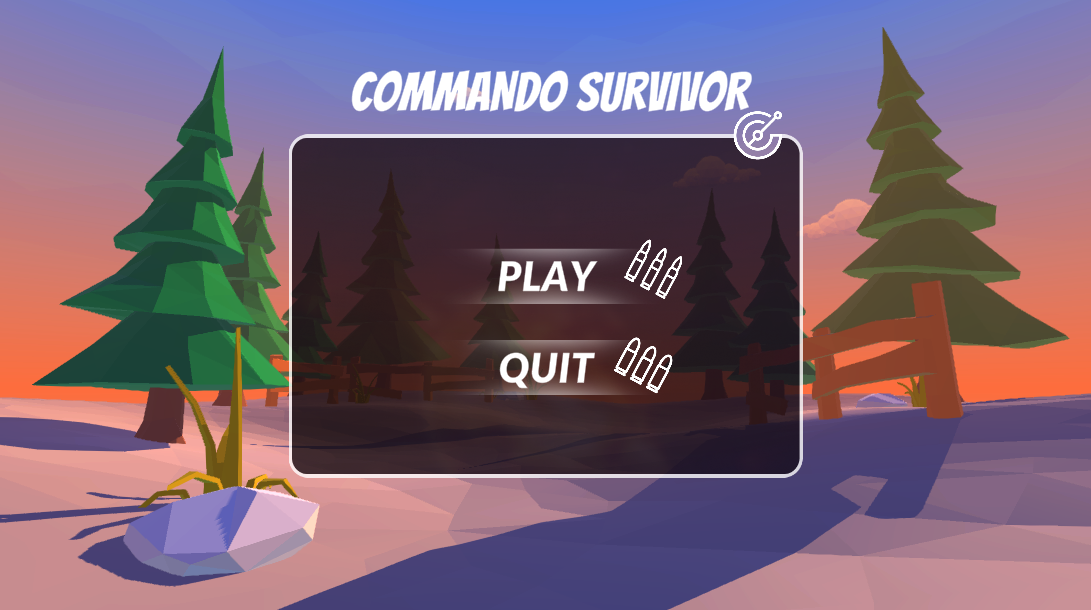 Cover image for COMMANDO SURVIVOR