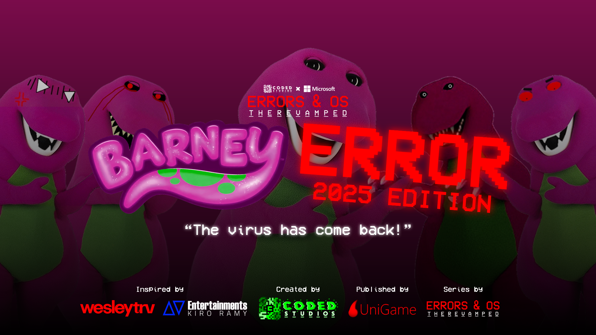 Barney Error - 2025 Edition