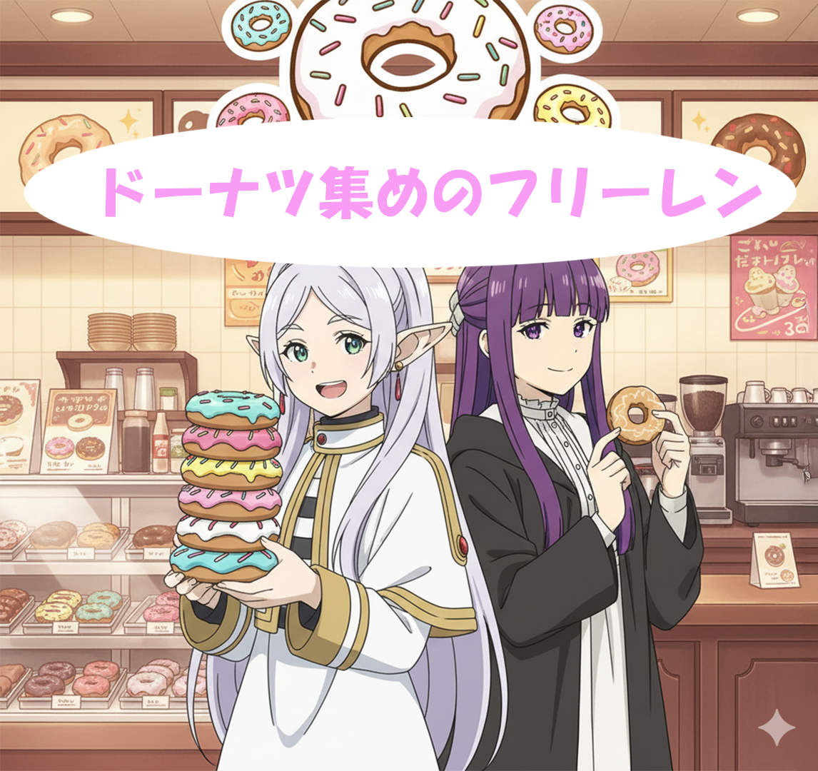Cover image for ドーナツ集めのフリーレン