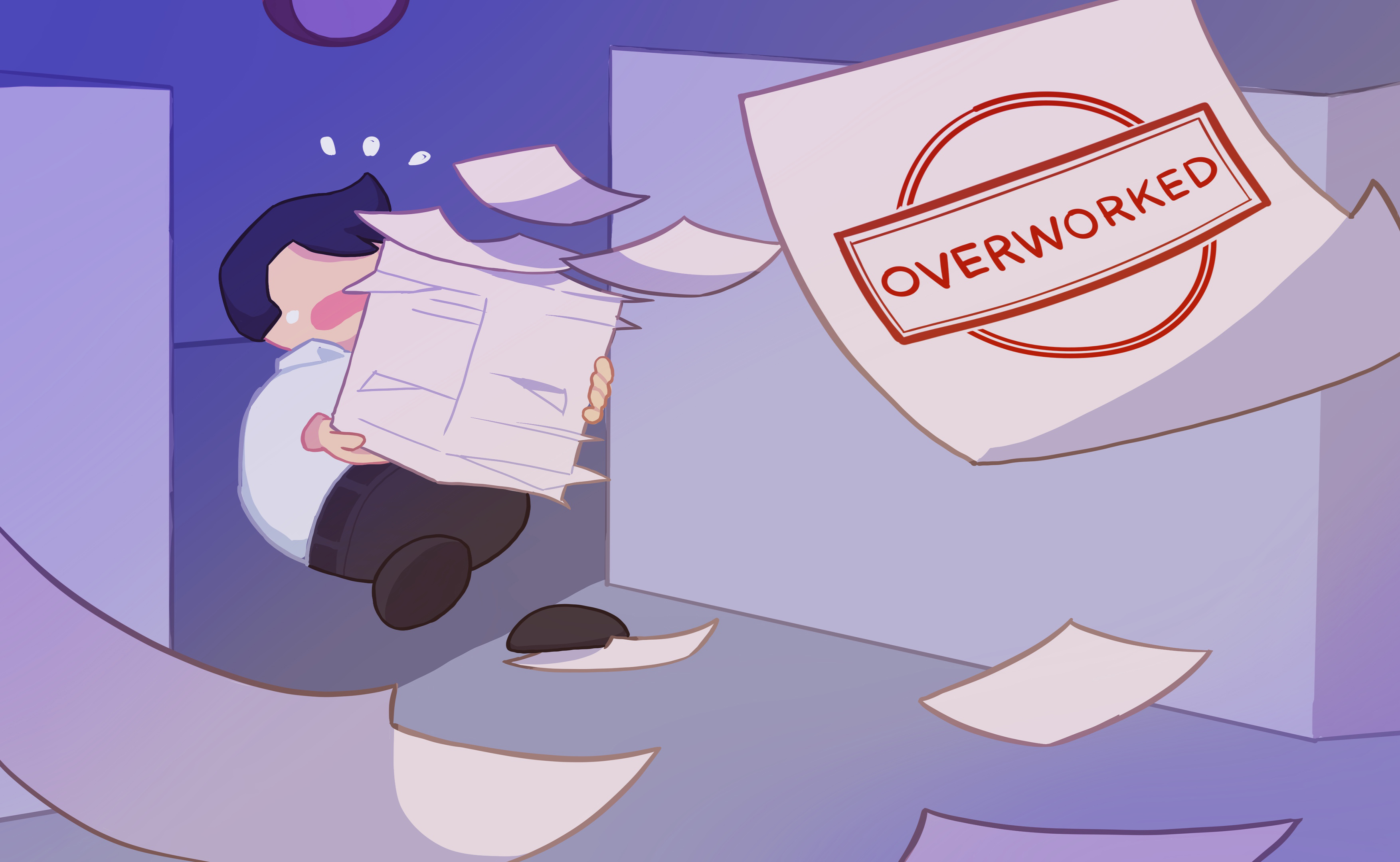 Overworked
