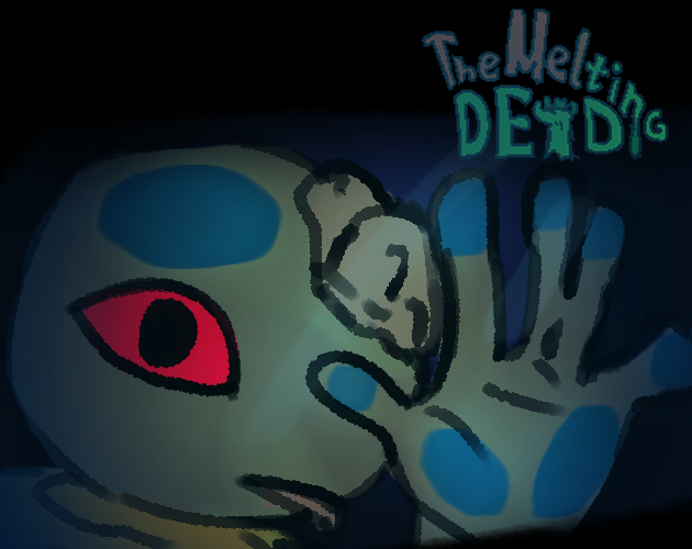 Cover image for The Melting Dead