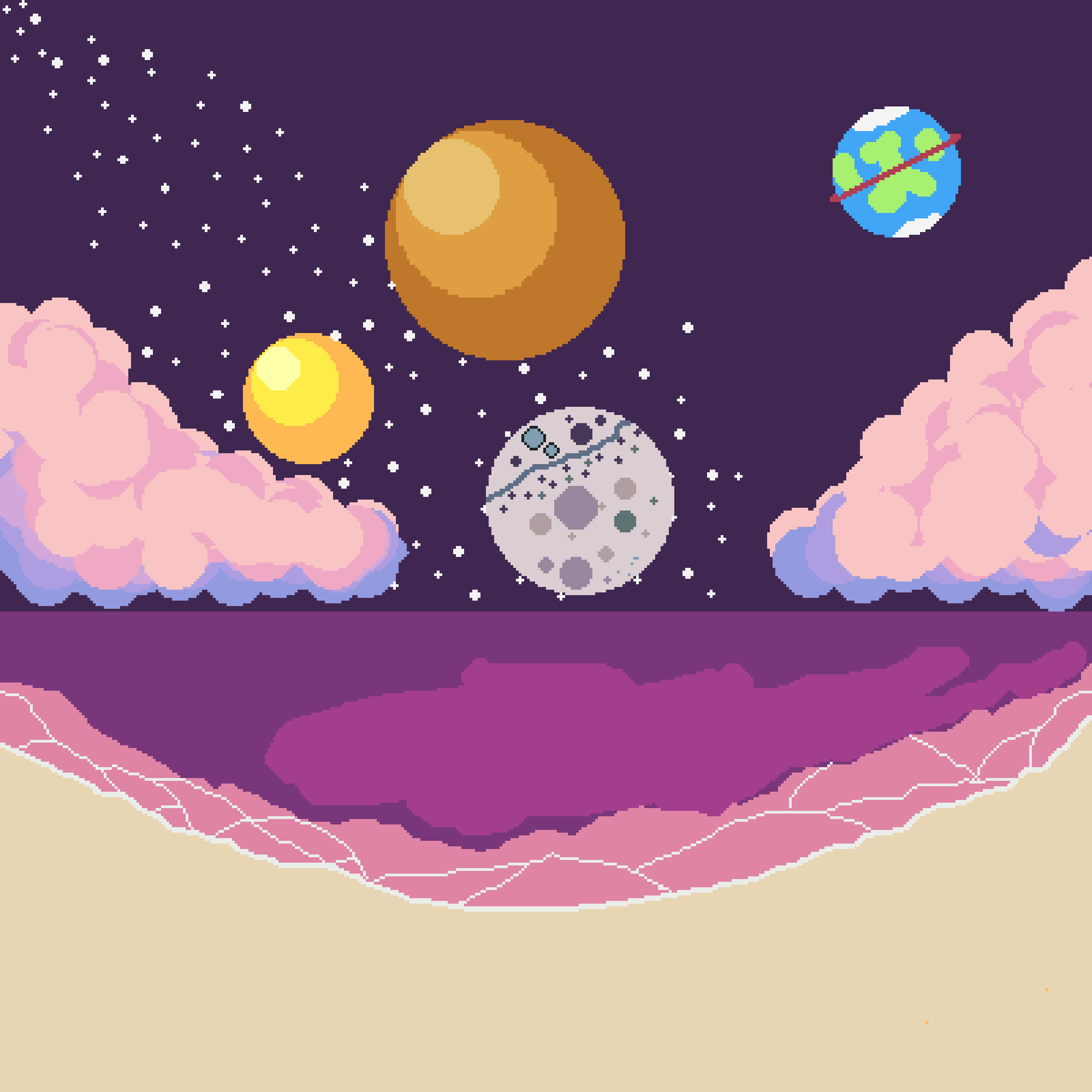 Adrift In Space by OneRedEyeDev