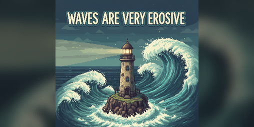 Cover image for Waves Are Very Erosive