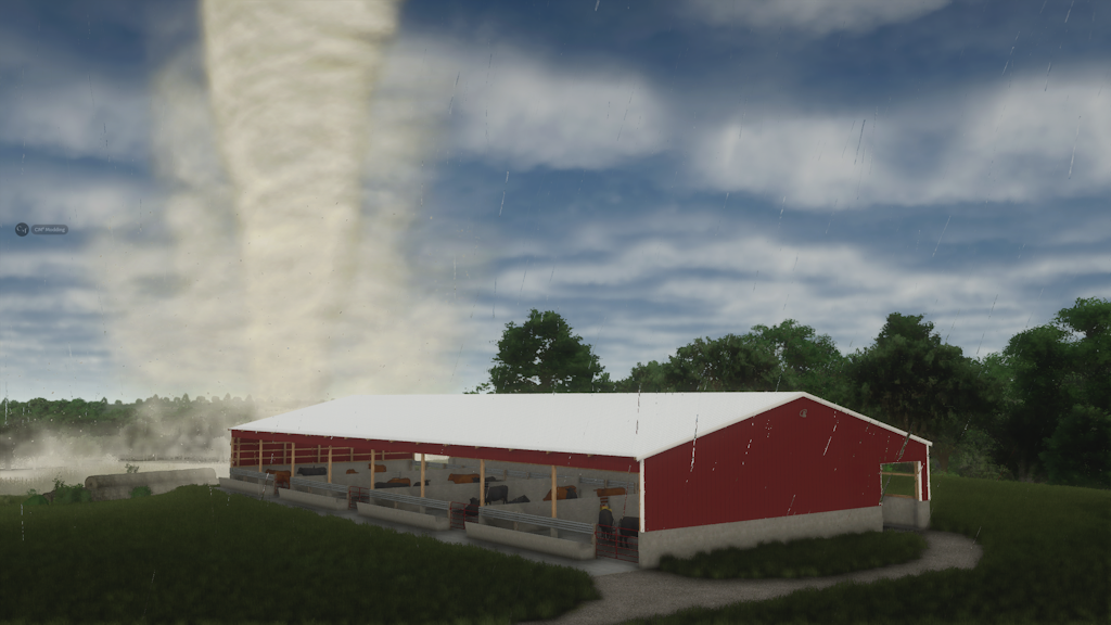 Cover image for FS25 Beef Slat Barn