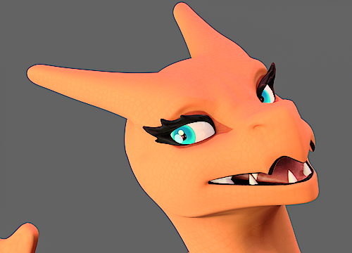18+ Charizard [f] Oc Blend Model by Bluejuicyjuice
