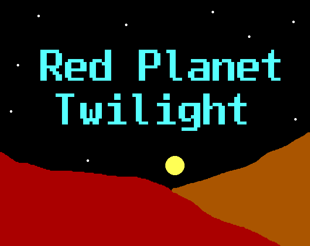 Cover image for Red Planet Twilight