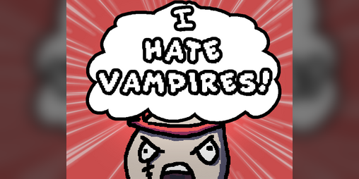 Cover image for I HATE VAMPIRES!
