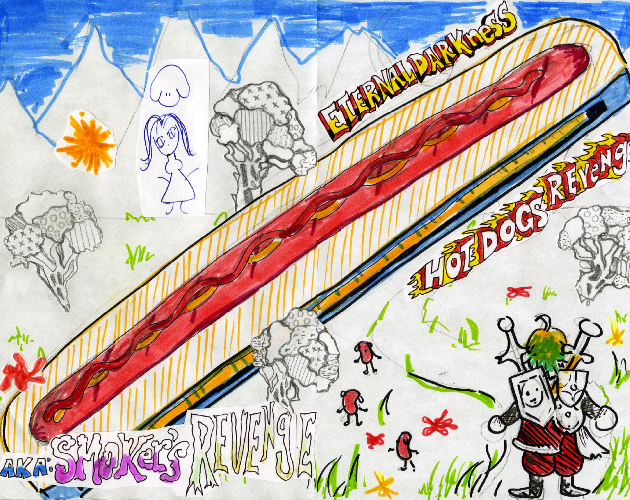 Cover image for Eternal Darkness: Hot Dogs Revenge MANUAL