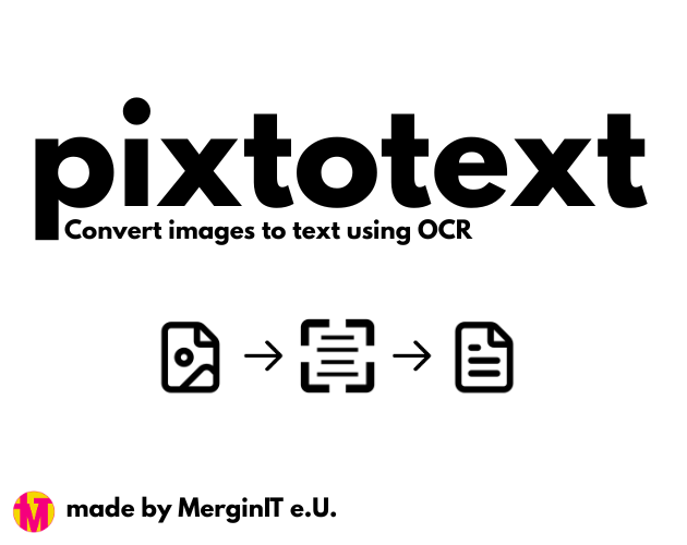 PixToText by jonasfroeller