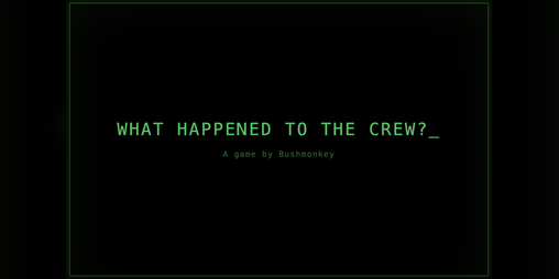 Cover image for What happened to the crew?