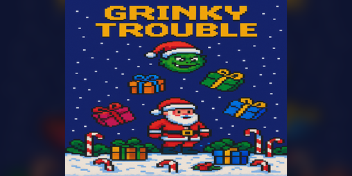 Cover image for Grinky Trouble c64