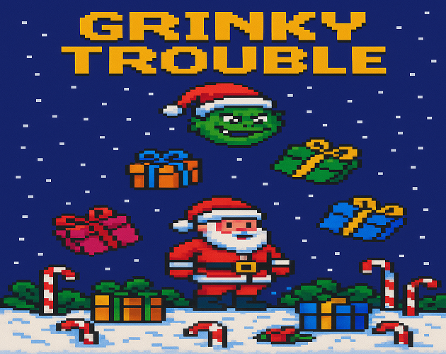 Cover image for Grinky Trouble c64