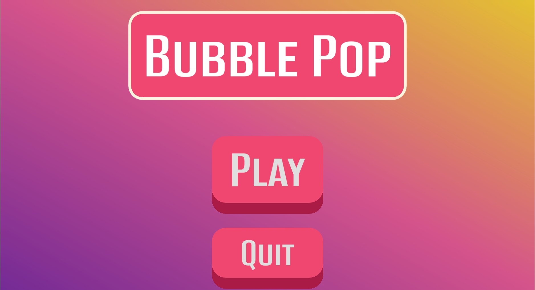 Bubble Pop