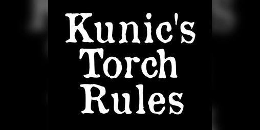 Cover image for Kunic's Torch Rules for Shadowdark