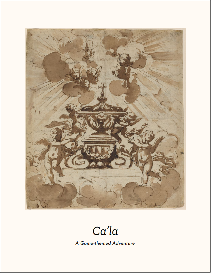Cover image for Ca'la - A Game-themed Adventure