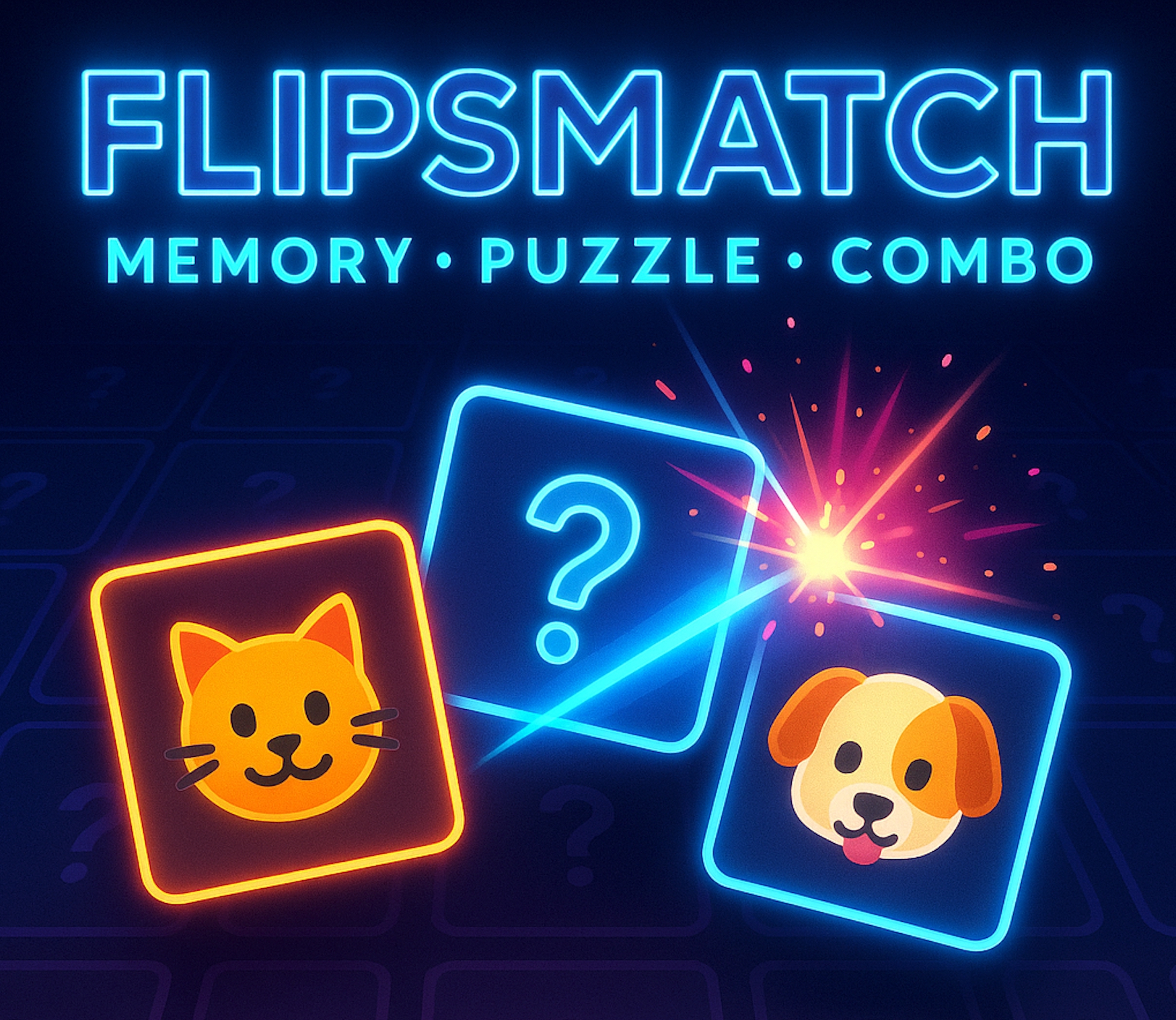 New Feature: Open Cards Mode + Single Player Page - FlipsMatch by Asulike