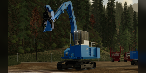 Cover image for FS22 Kobelco SK400LL Log Loader