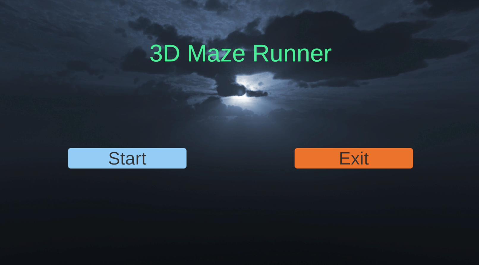3D Maze Runner