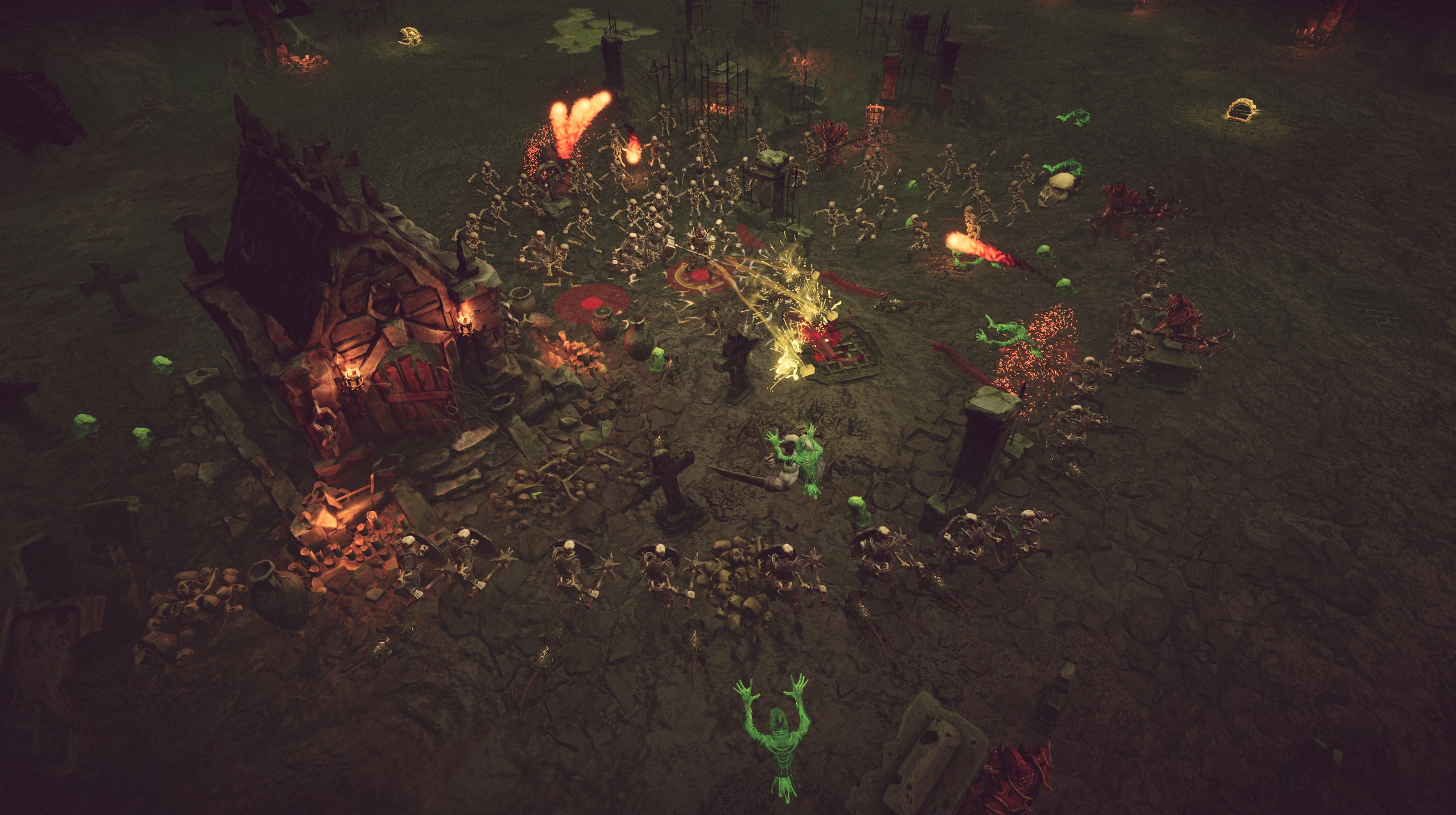 Slay hordes with abilities and relics Slay hordes with abilities and relics