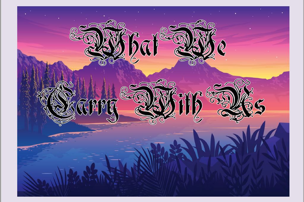 Cover image for What We Carry With Us