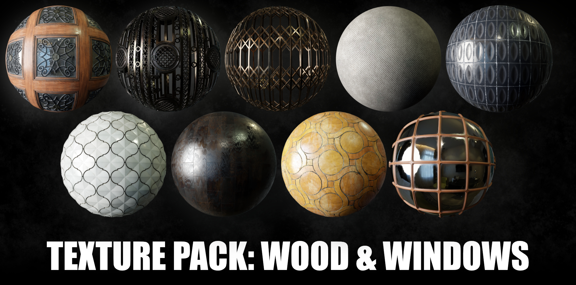 Texture Pack: Wood & Windows by JulioVII