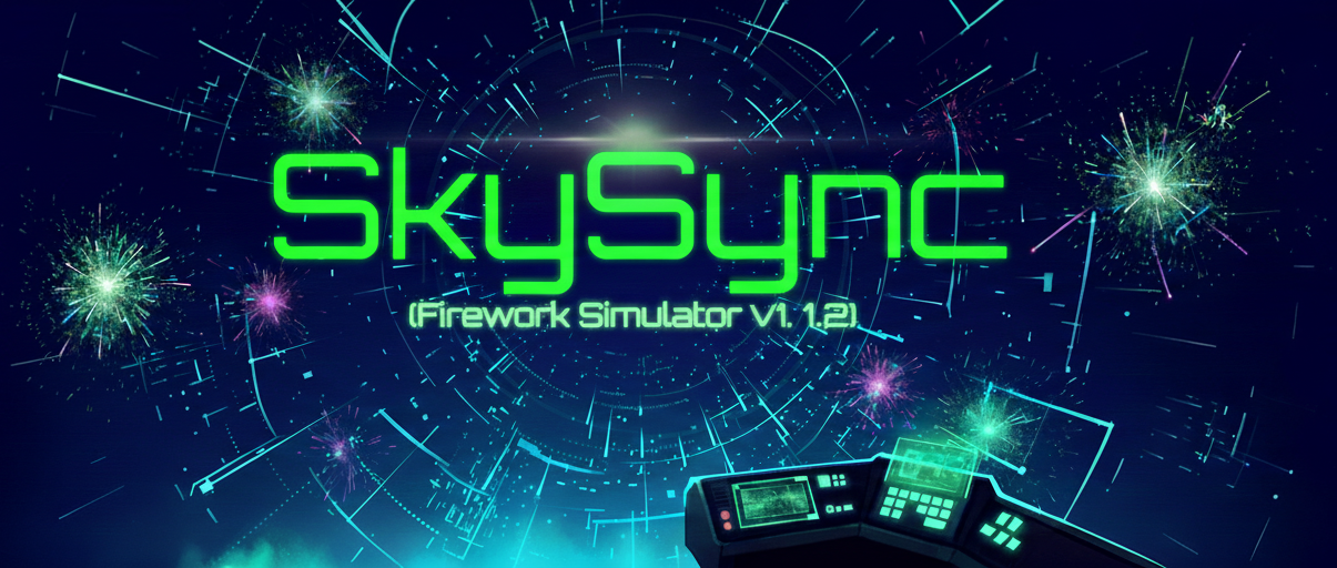 SkySync: Firework Sim