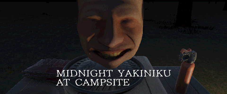 Midnight Yakiniku at Campsite