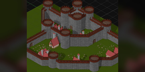 Cover image for Voxel castle generator PROCJAM 2025