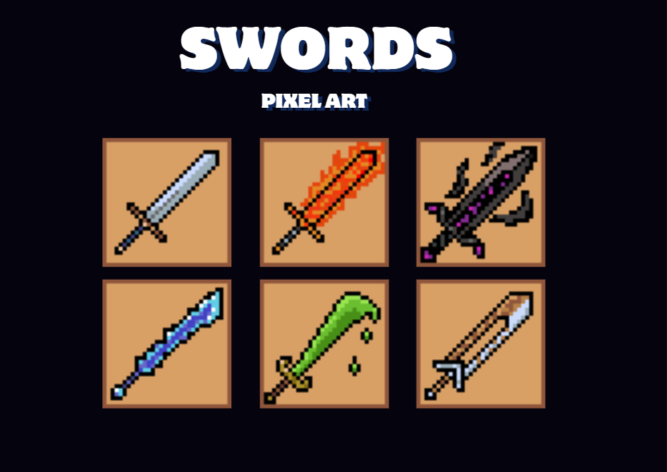 Weapons - Swords