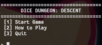 Dice Dungeon