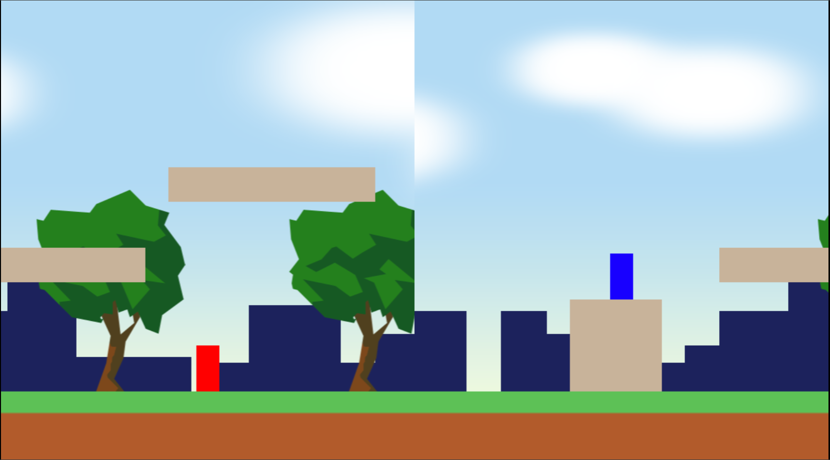 Split screen