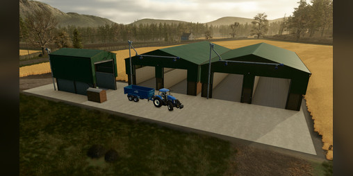 Cover image for FS25 Multi Bay Grain Store