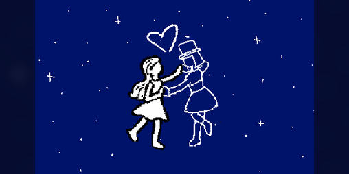 Cover image for Tale of the Earth and Stars (for Yuri Game Jam 2025)